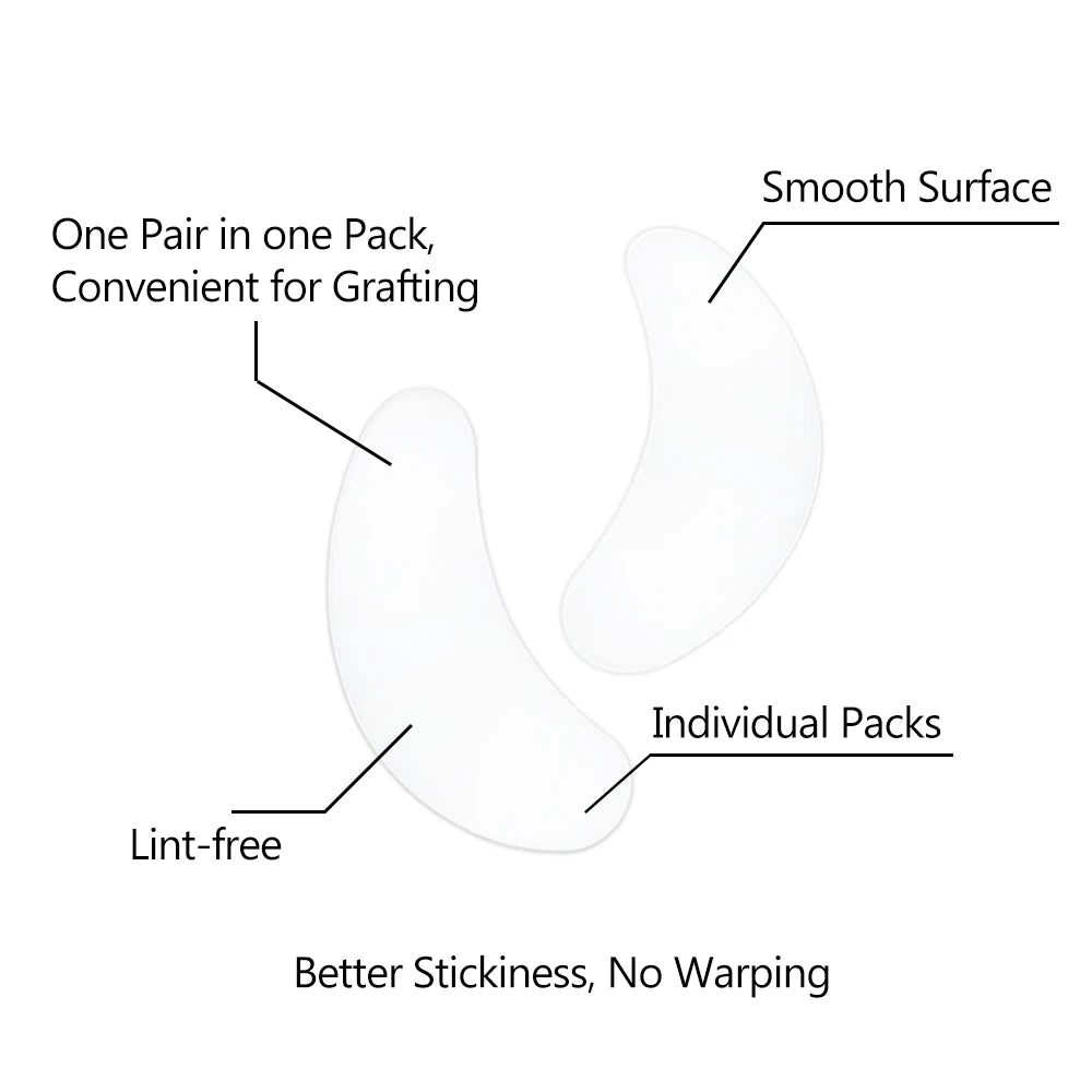 Natural Hydrogel Eye Patches (20 Pairs) – 100% Plant Extract Formula, Deeply Moisturize, Brighten Dark Circles & Depuff Tired Eyes