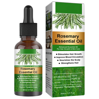 Rosemary Boost Micro-needling Serum – 100% Pure Rosemary Oil for Derma Stamp